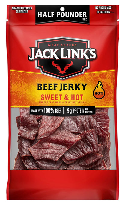 Jack Link's Sweet & Hot premium beef jerky