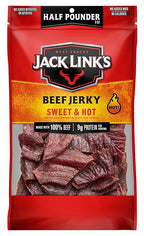 Jack Link's Sweet & Hot Beef Jerky 8 oz half-pound bag