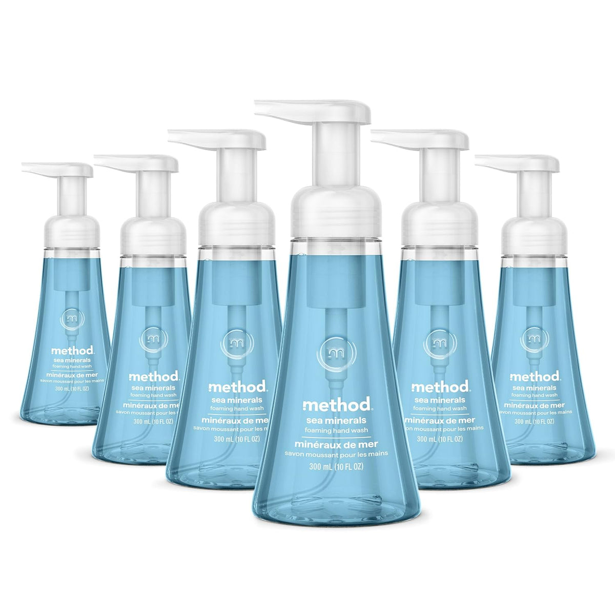Method foaming hand soap with ocean-inspired scent