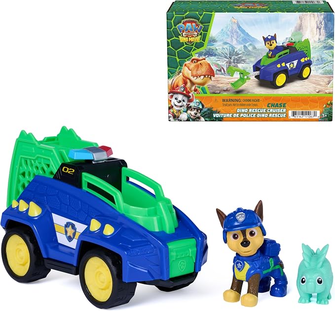 PAW Patrol Dino Movie firetruck with rescue play features