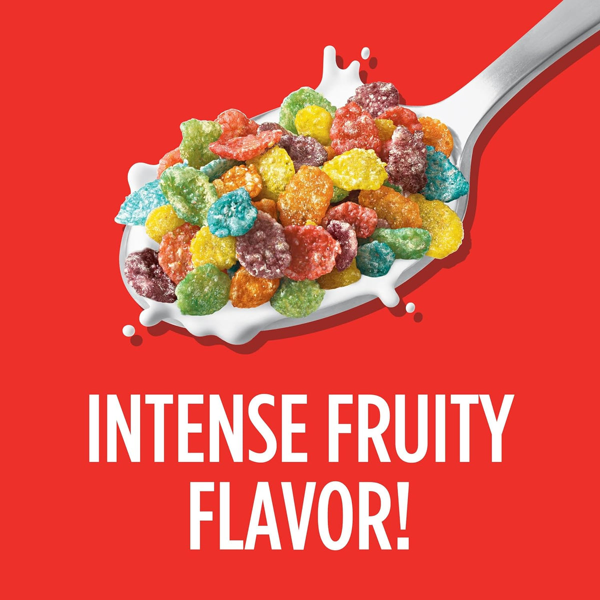 Gluten free fruity puffed rice cereal box
