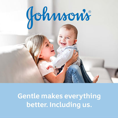 Johnson's Baby Cornstarch Baby Powder with Aloe and Vitamin E for Delicate Skin, Hypoallergenic, No Addded Parabens, and Dyes for Gentle Baby Skin Care, Baby Essentials, 1.5 oz