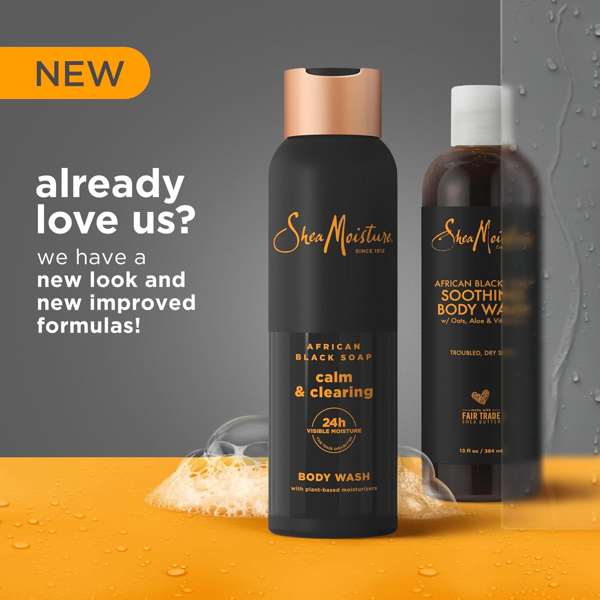 SheaMoisture body cleanser with oats aloe and Vitamin E