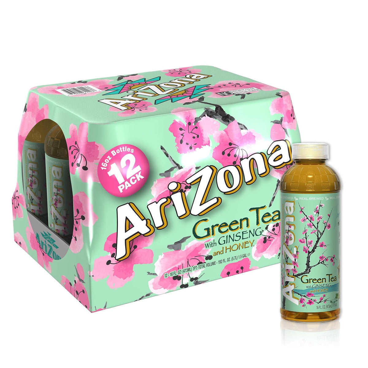 AriZona green tea 16 fl oz bottle