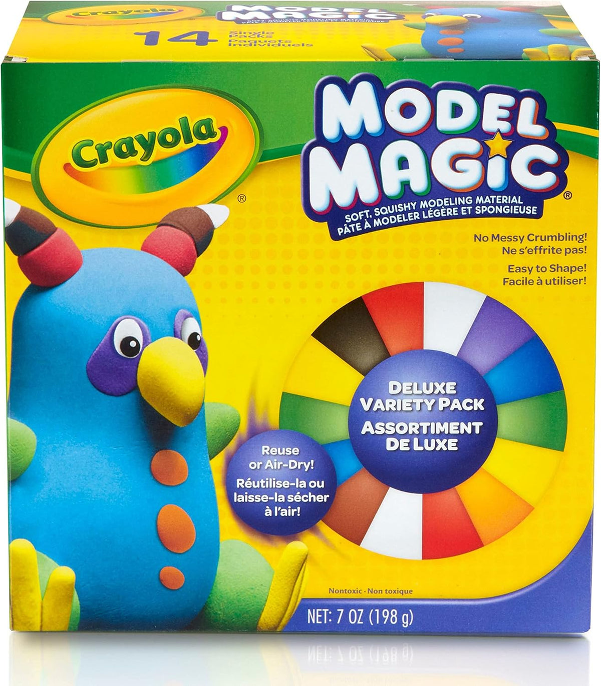 Assorted Crayola Model Magic colors for kids crafts