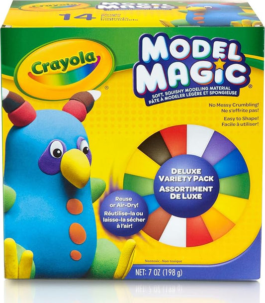 Crayola Model Magic Deluxe Variety Pack 14 count air dry clay