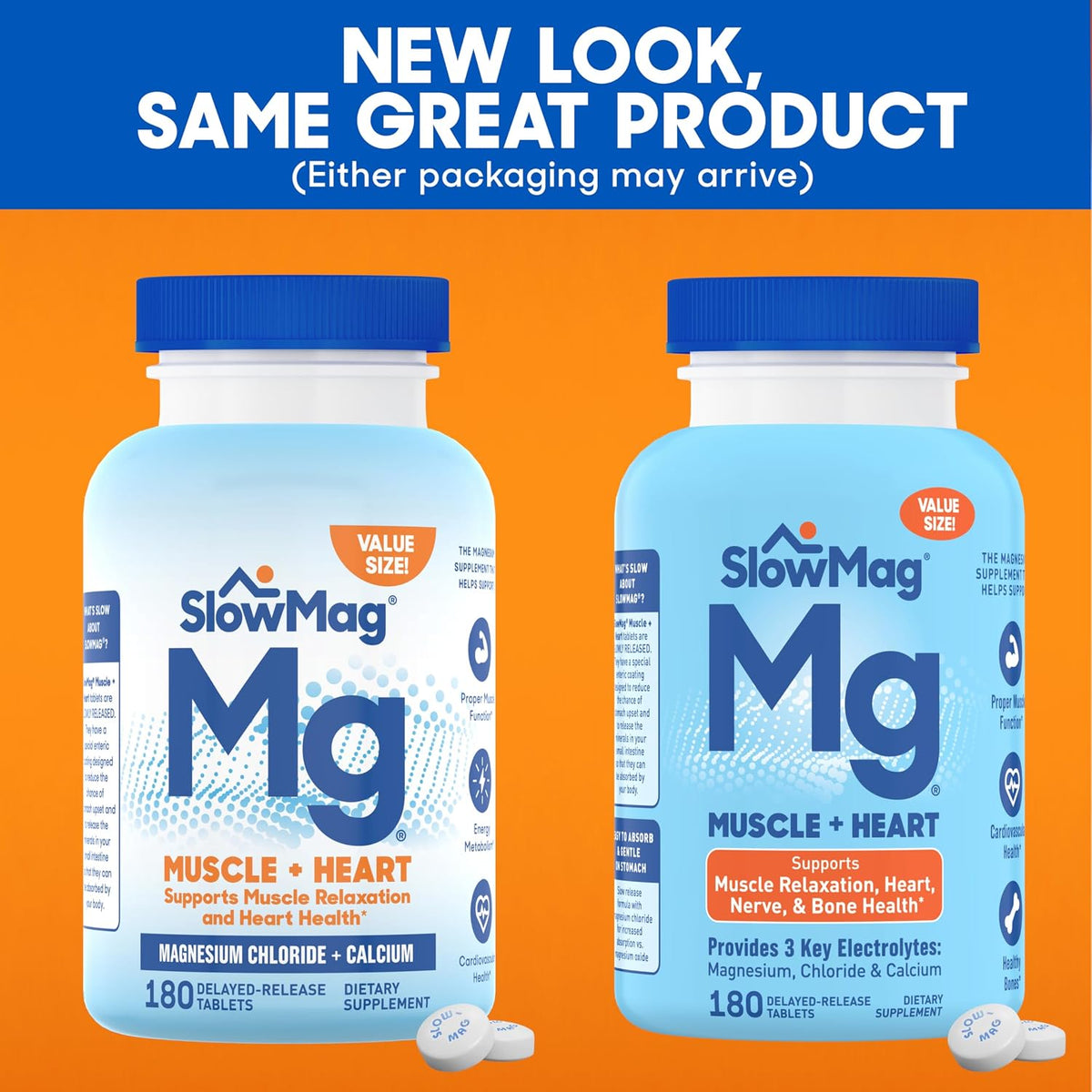 Magnesium chloride and calcium supplement tablets