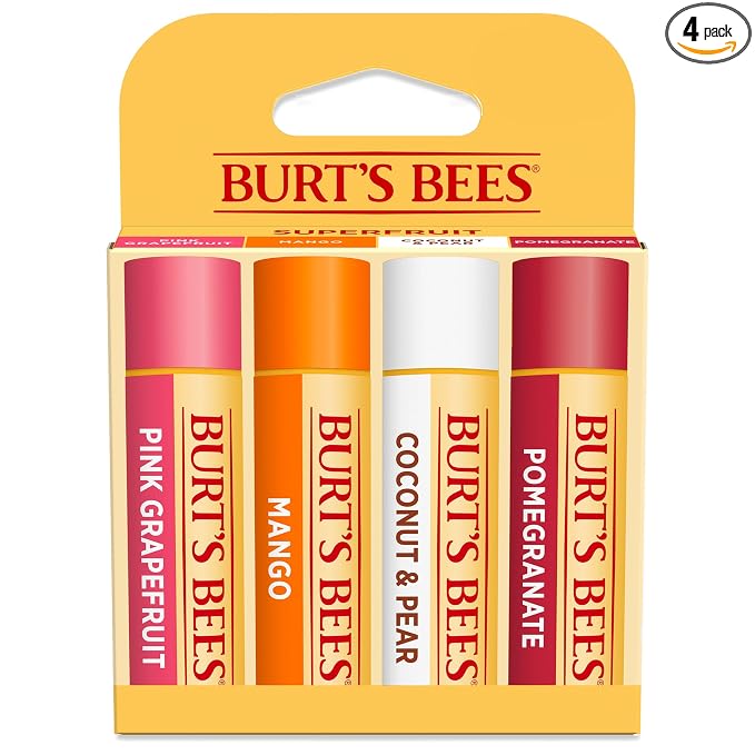 Burt's Bees Superfruit moisturizing lip balm tube