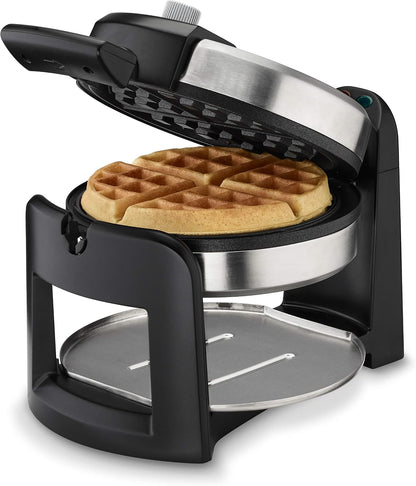 Cuisinart round flip electric Belgian waffle maker