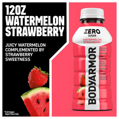BODYARMOR ZERO Sugar 12 oz bottled drinks
