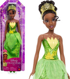 Tiana doll with sparkling outfit and tiara