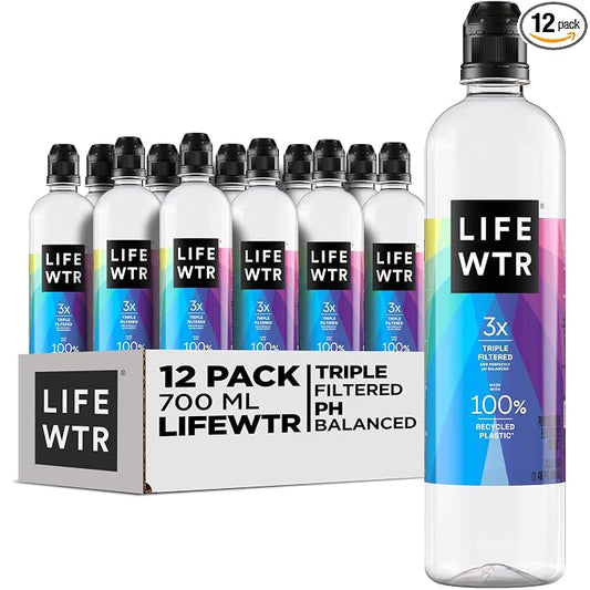 LIFEWTR pH balanced purified water 12 pack