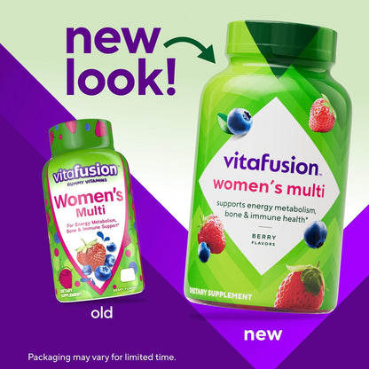 Women's daily multivitamin gummies by Vitafusion