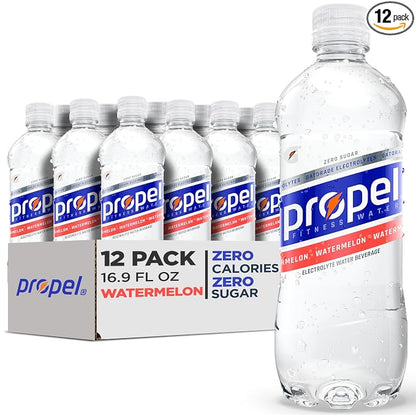 Propel watermelon electrolyte water 12 pack bottles