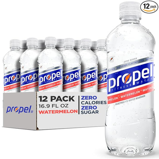 Propel watermelon electrolyte water 12 pack bottles