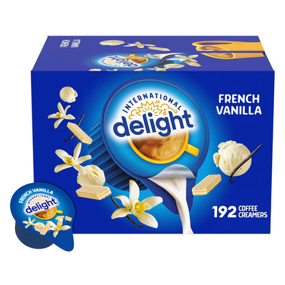 French vanilla coffee creamer singles bulk pack