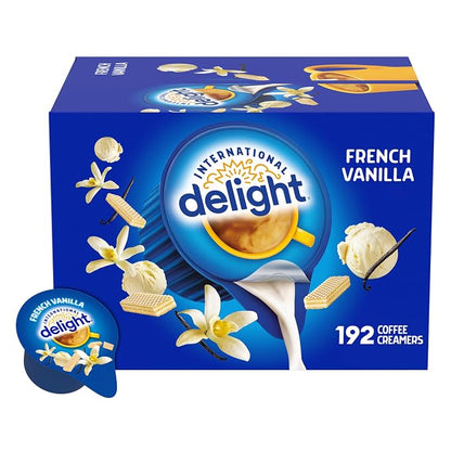 International Delight French Vanilla creamer singles 192 count