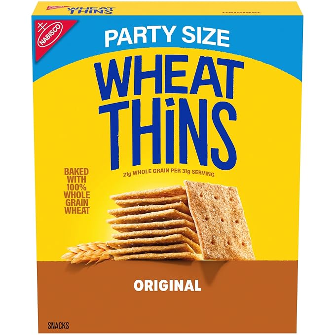 WHEAT THINS Original party size 20 oz box