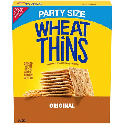 WHEAT THINS Original party size 20 oz box