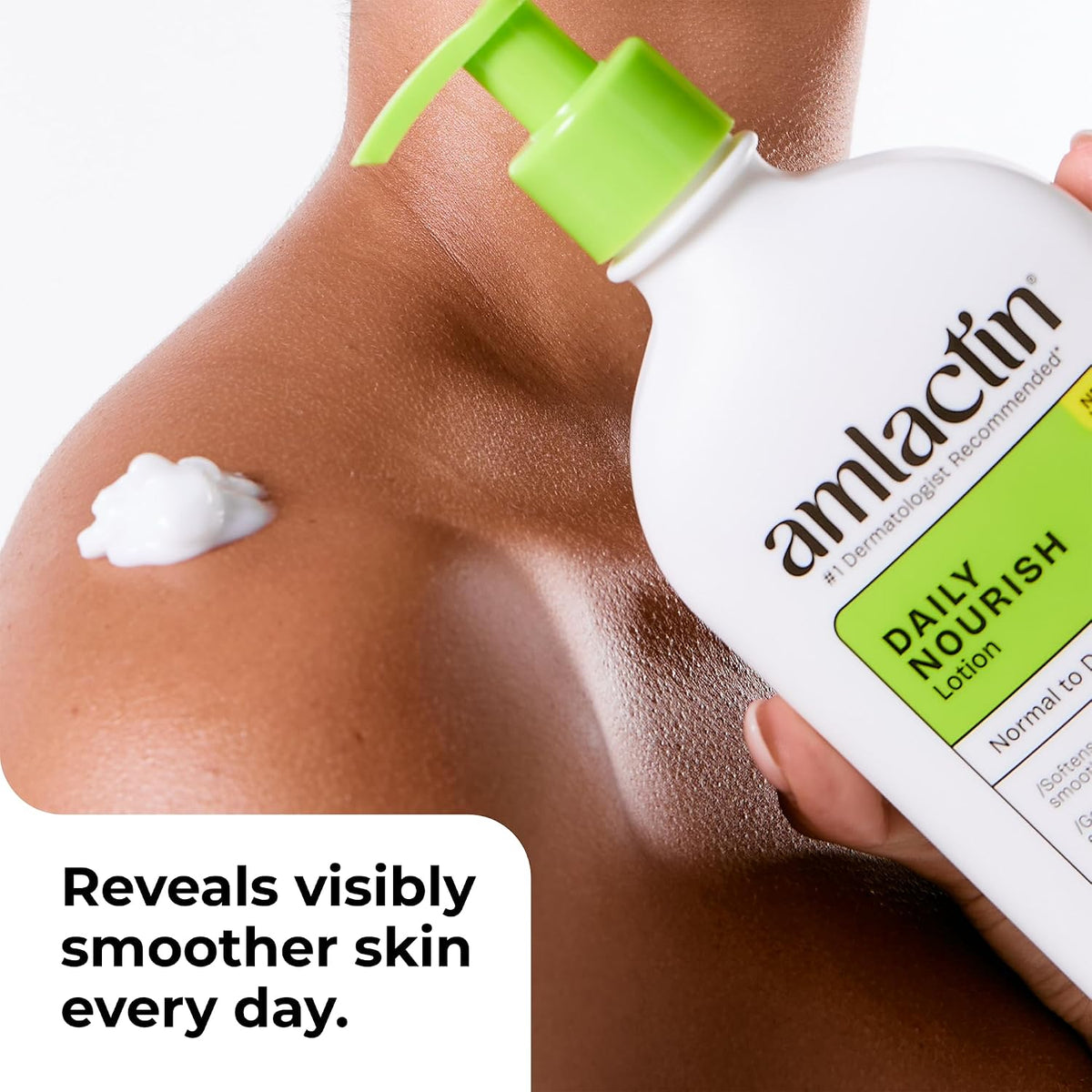 Amlactin daily lotion for rough dry skin