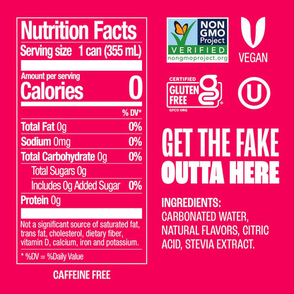 Zevia naturally sweetened sugar free soda pack