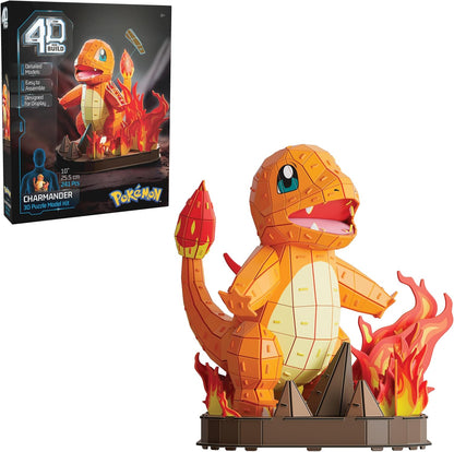 Charmander 3D puzzle desk decor display kit