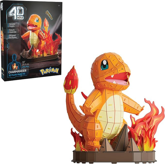 4D Build Pokémon Charmander 3D puzzle model kit