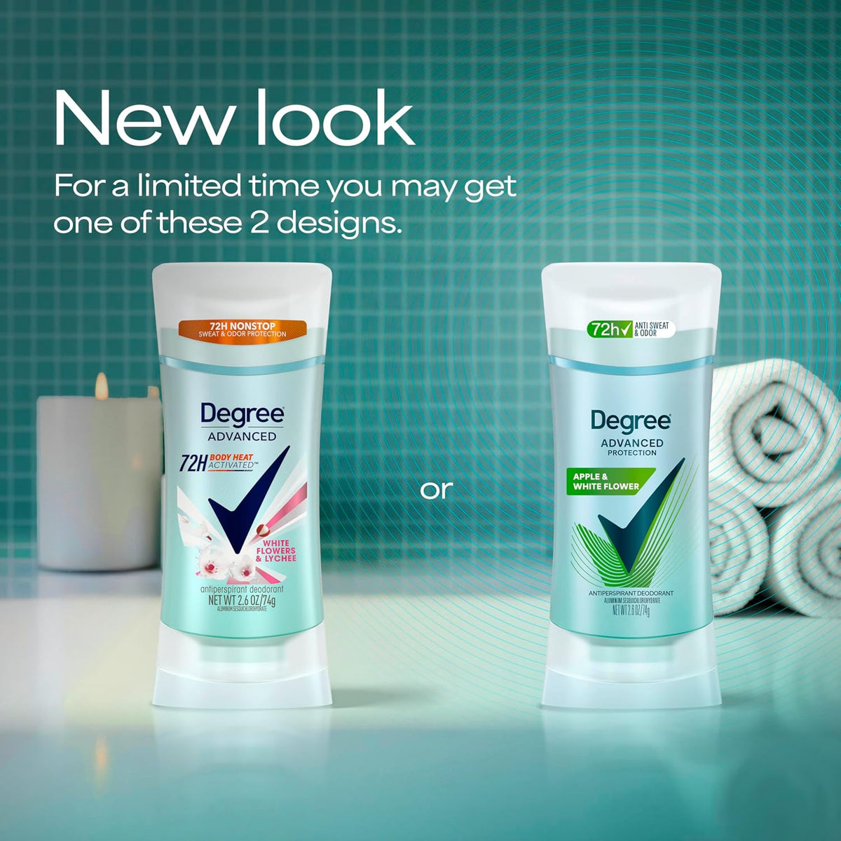 Degree Advanced Protection 72-hour deodorant stick