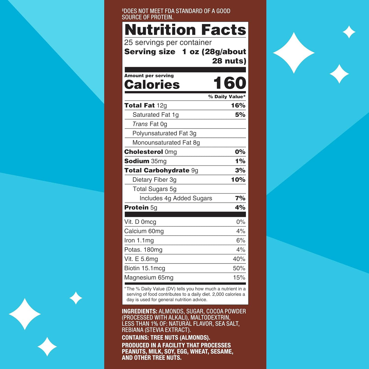 Dark chocolate oven roasted almonds by Blue Diamond