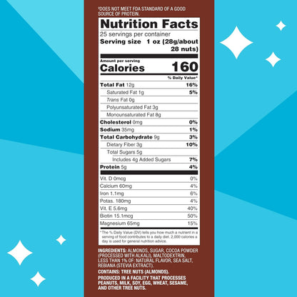 Dark chocolate oven roasted almonds by Blue Diamond