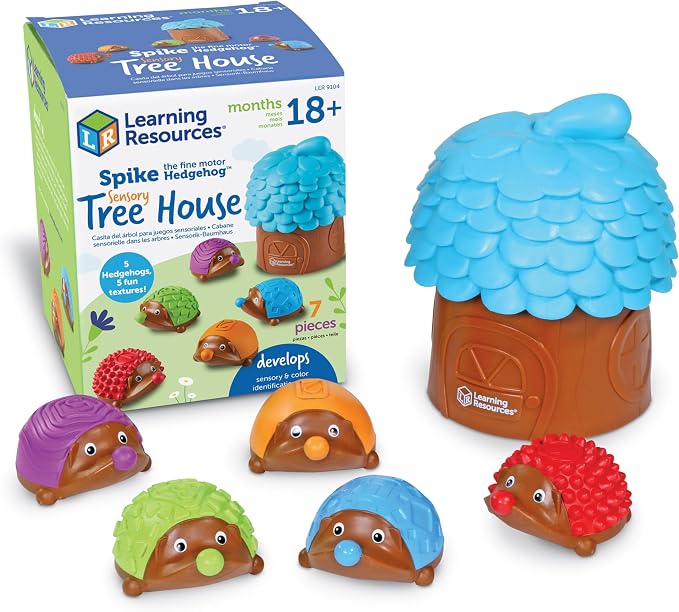 Spike hedgehog sorting and counting toy for toddlers
