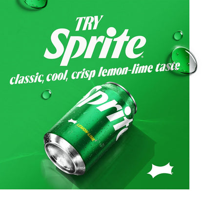 Sprite Zero Sugar soft drink cans 12 pack