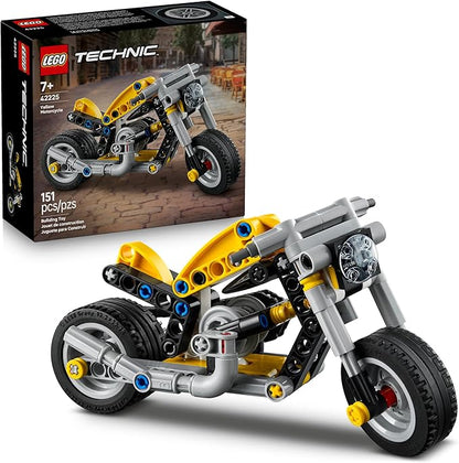 LEGO Technic Yellow Motorcycle 42225 building toy