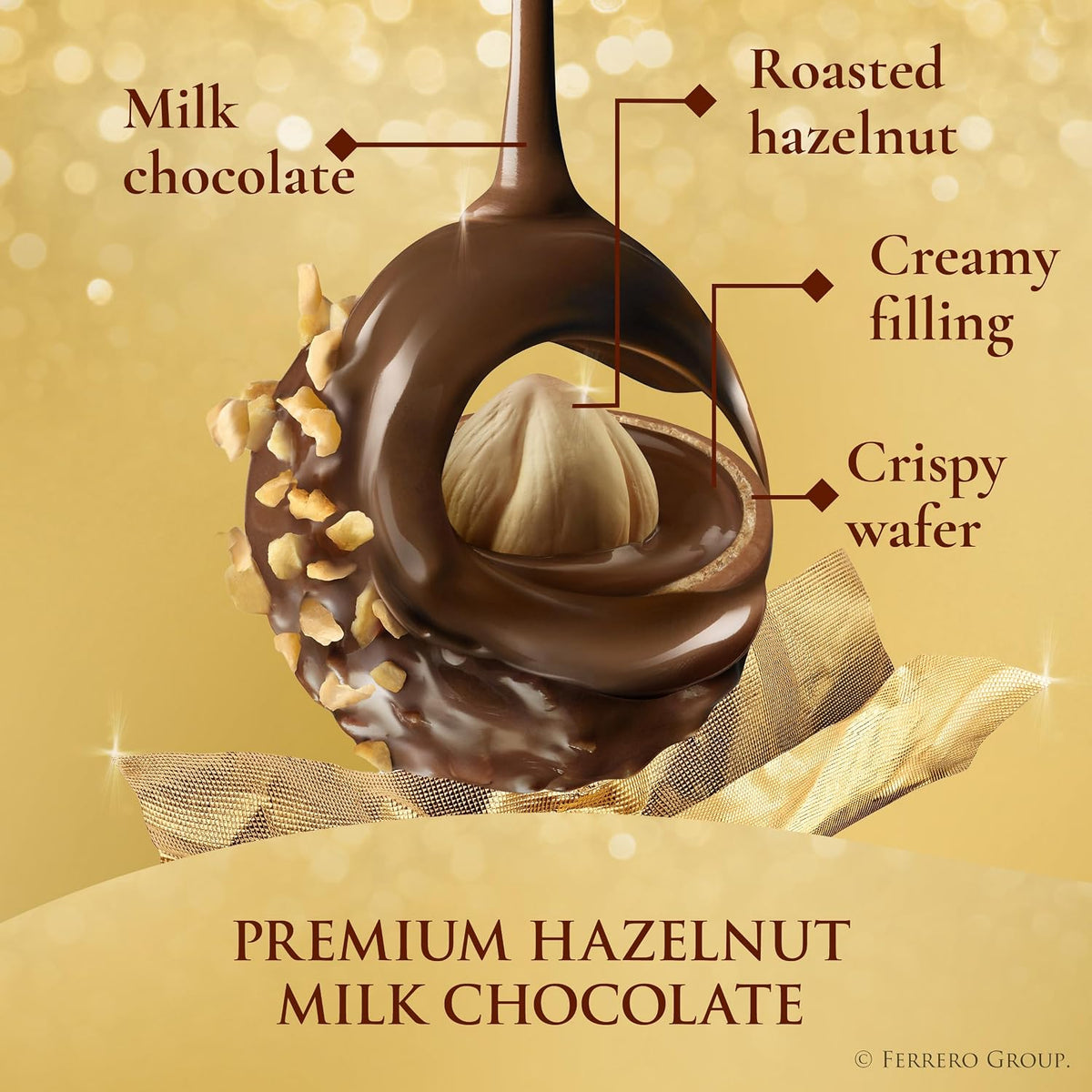 Ferrero Rocher chocolate gift box for holidays