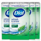 Dial Refresh & Renew deodorant soap bars