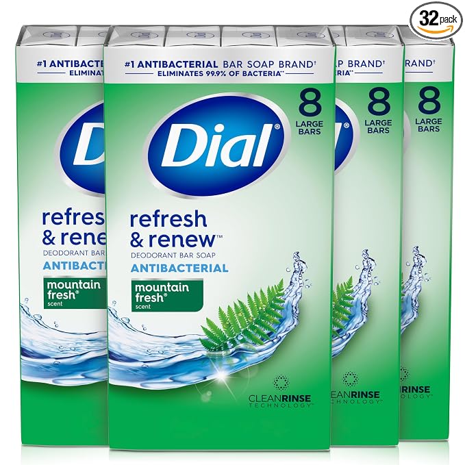 Dial Mountain Fresh antibacterial bar soap 32-pack