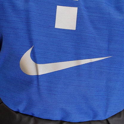Top view of Nike basketball backpack storage
