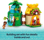Portable LEGO Moana toy with Pua figure