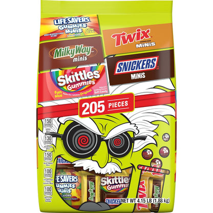 SNICKERS SKITTLES Gummies TWIX Halloween candy assortment