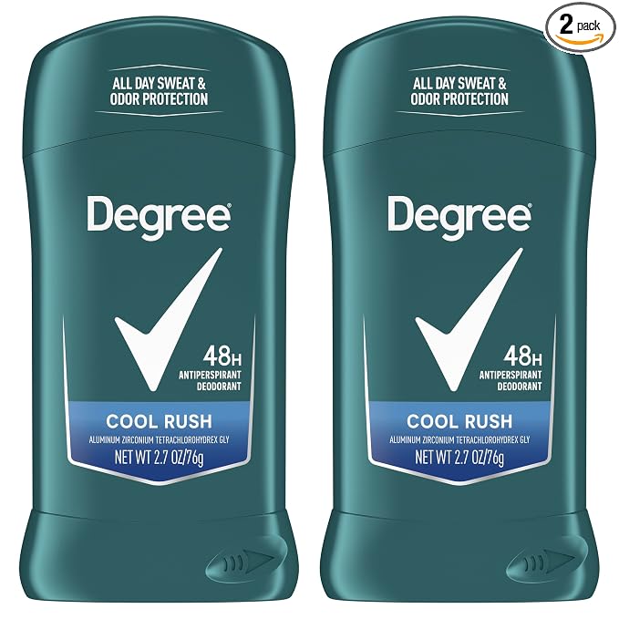 Degree Men Cool Rush antiperspirant deodorant twin pack