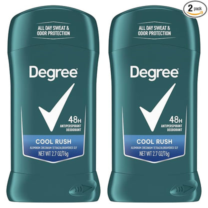 Degree Men Cool Rush antiperspirant deodorant twin pack