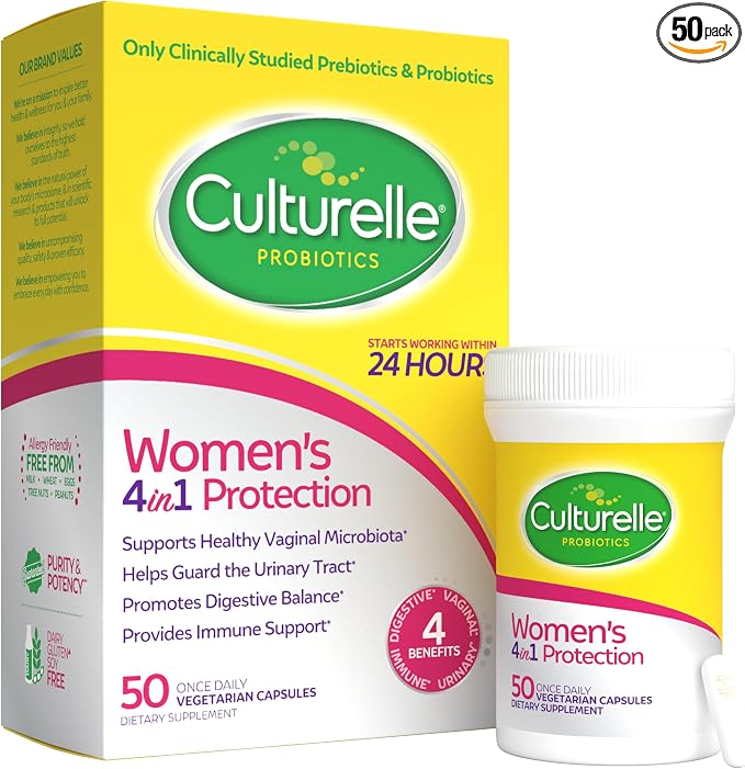 Culturelle Probiotics for Women with Prebiotics 50 count