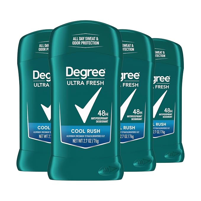 Degree Men Ultra Fresh Cool Rush antiperspirant 4 pack
