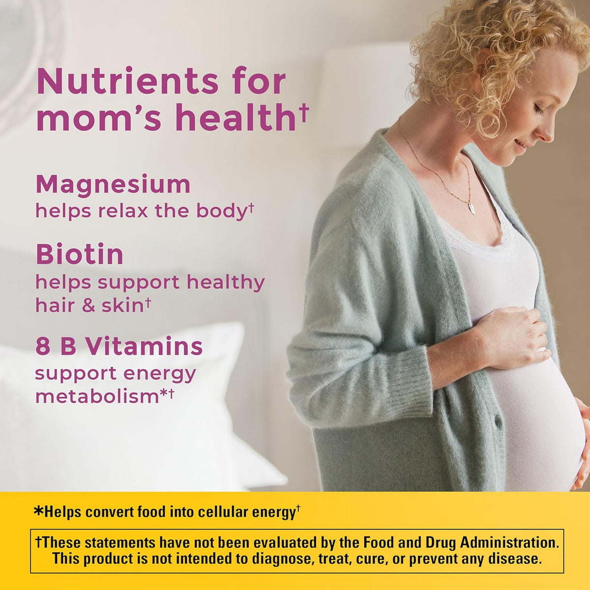 Nature Made prenatal multivitamin nutrition details