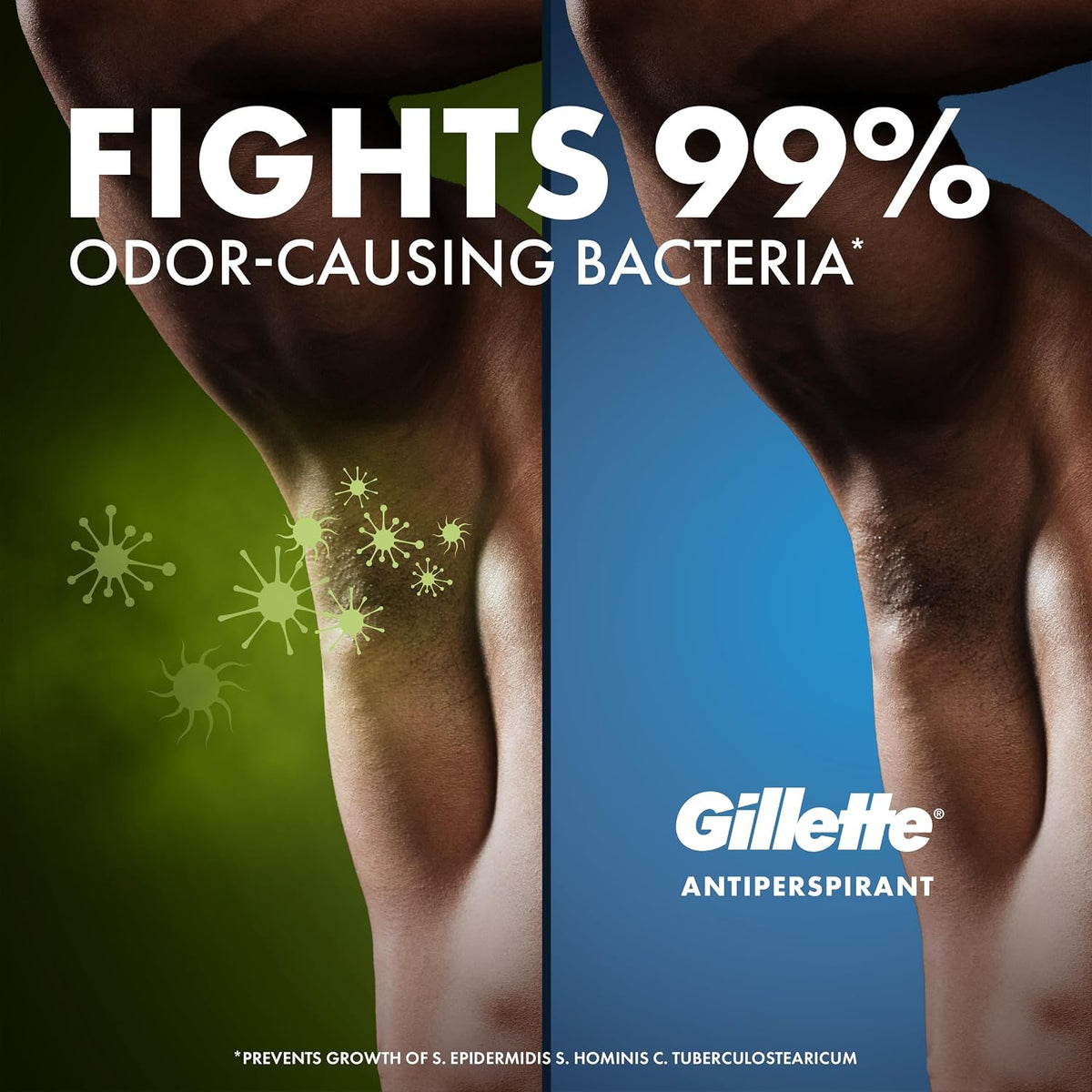 Gillette anti-white mark clear gel antiperspirant