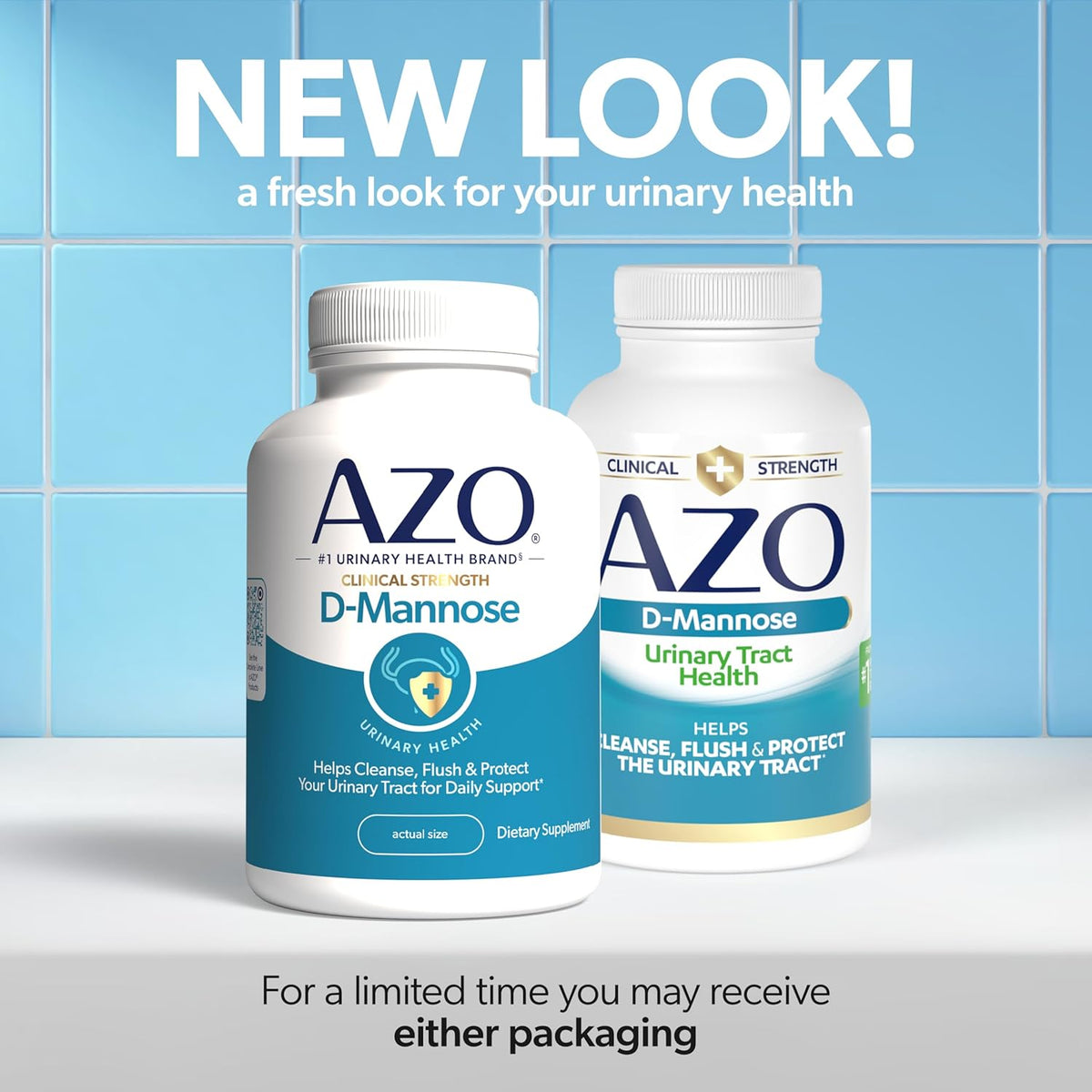 Clinical strength D-Mannose capsules by AZO