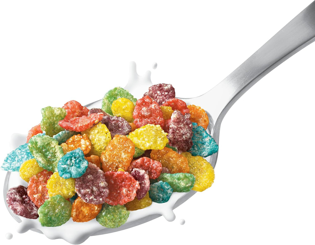 Fruity PEBBLES breakfast cereal for snacks and treats