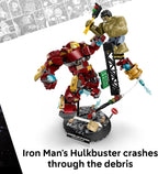 LEGO Marvel display base with nameplate