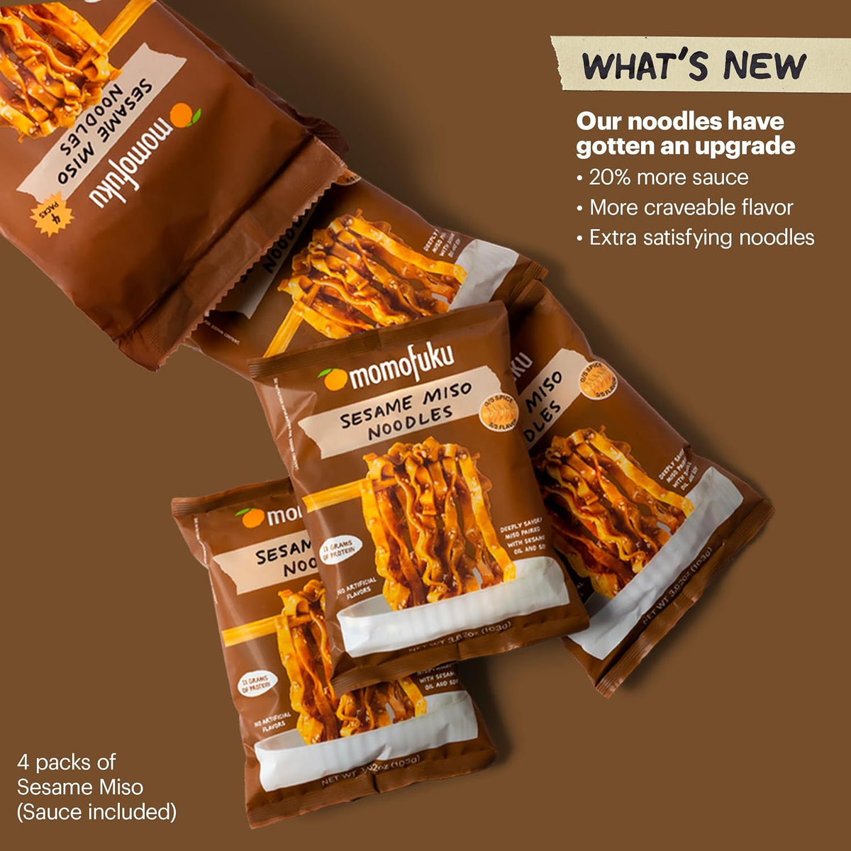 MOMOFUKU packaged ramen noodle pantry staple