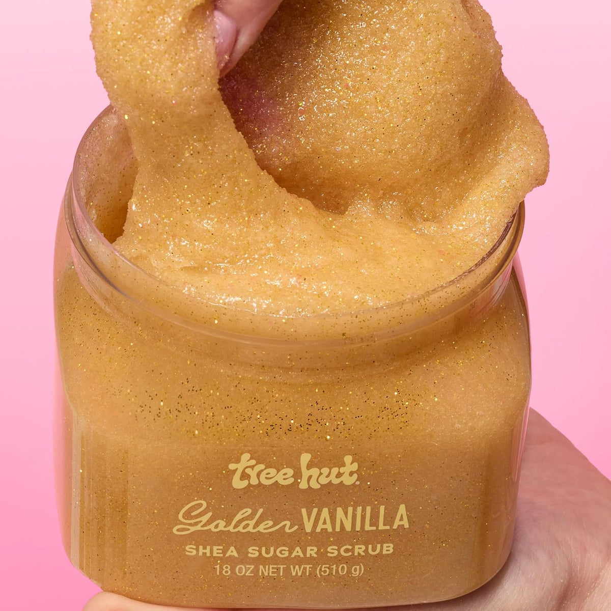 Tree Hut Golden Vanilla shower scrub 18 oz